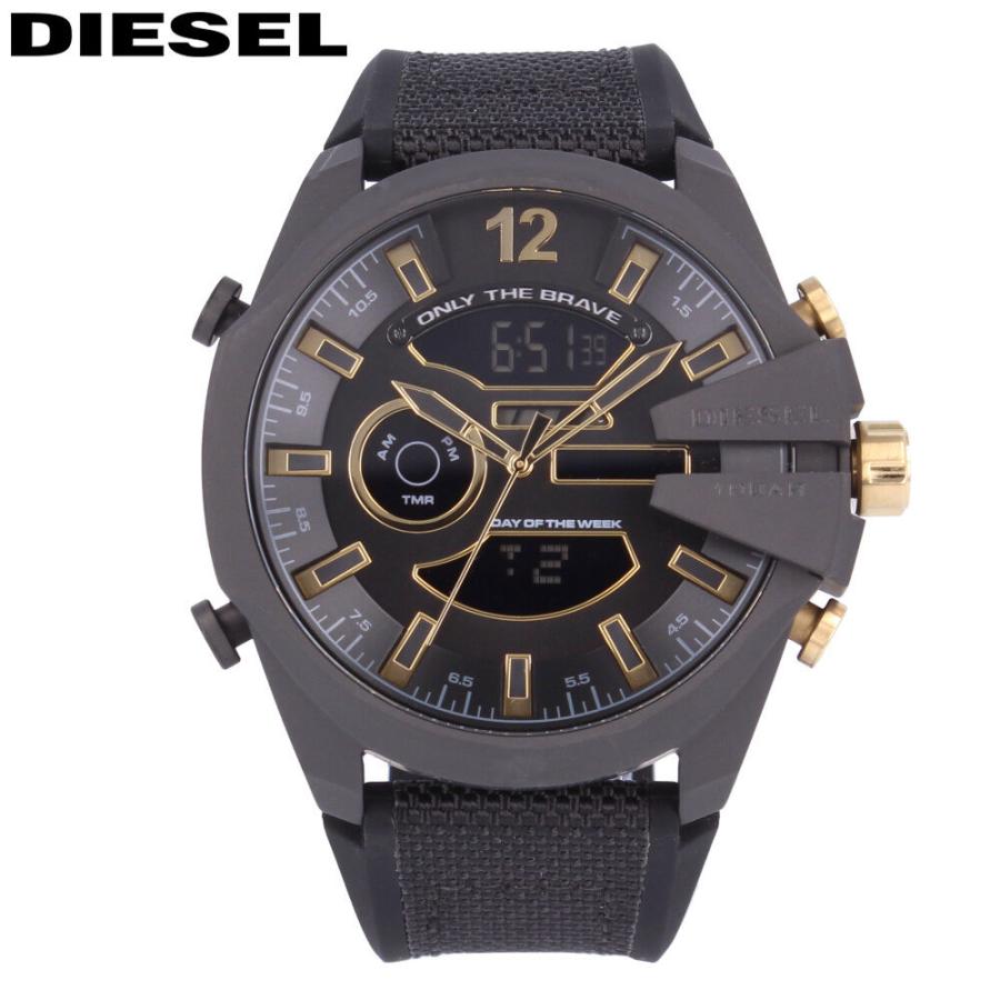 DIESEL / クォーツ腕時計/デジアナ/DZ-4552// DIESEL ディーゼル MEGA CHIEF メガチーフ腕時計 メンズ クオーツ