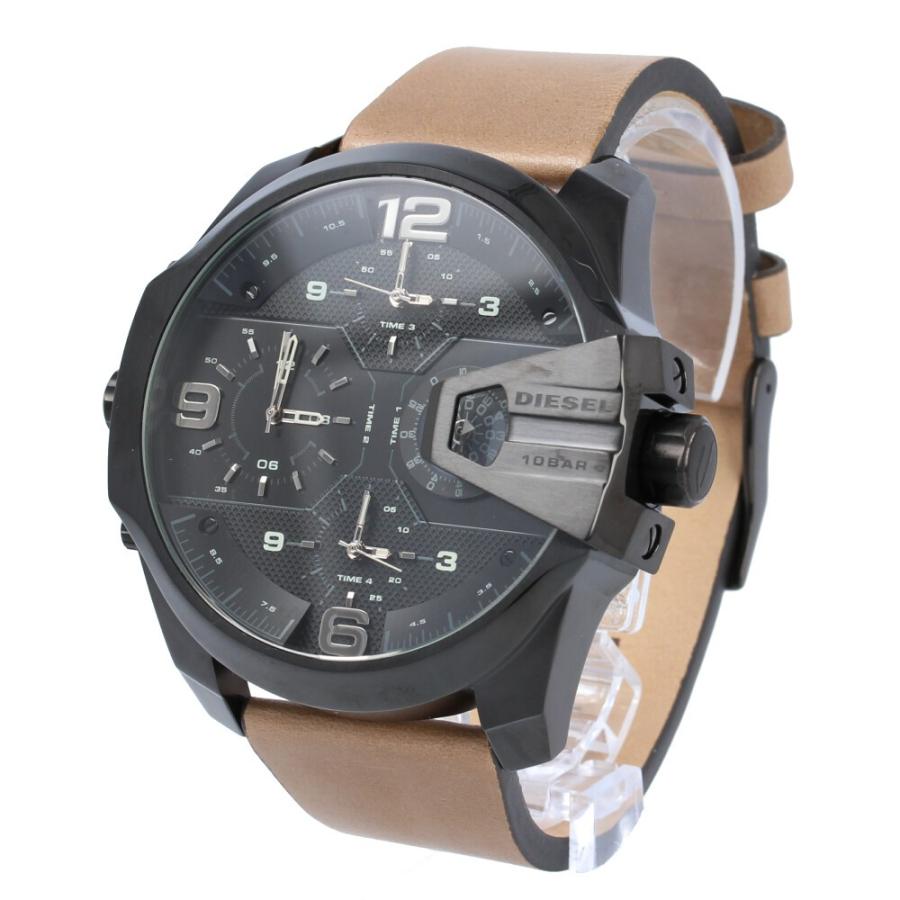 DIESEL ディーゼル 腕時計 メンズ 男性 クオーツ 電池 GMT 4タイム