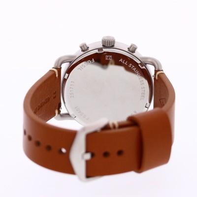 FOSSIL フォッシル FS5401 コミューター THE COMMUTER 腕時計 メンズ レザーベルト クロノグラフ 爆買 : 時計倉庫 ...