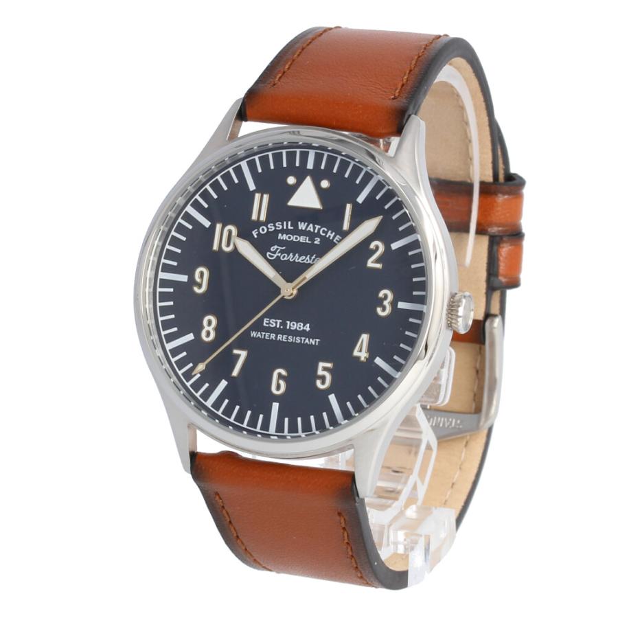 Fossil フォッシル Fs5611 Forrester 腕時計 メンズ レザー ブラウン ネイビー Fs5611 時計倉庫tokia 通販 Yahoo ショッピング