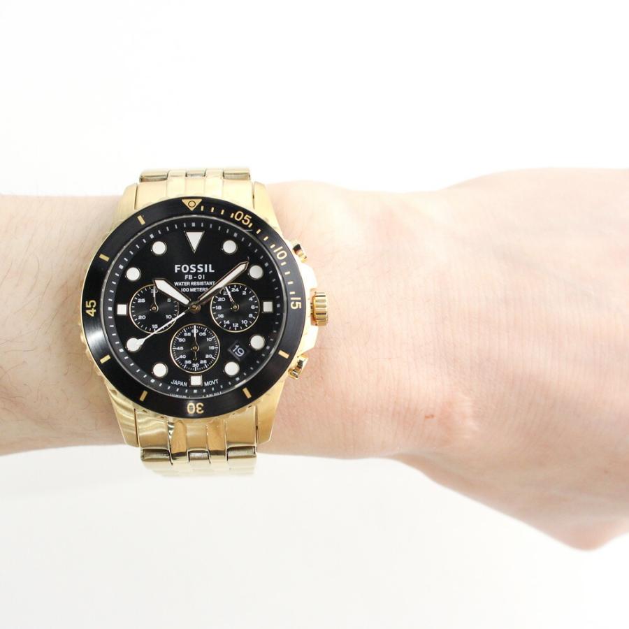 FOSSIL フォッシル FB-01腕時計 メンズ クオーツ アナログ クロノ