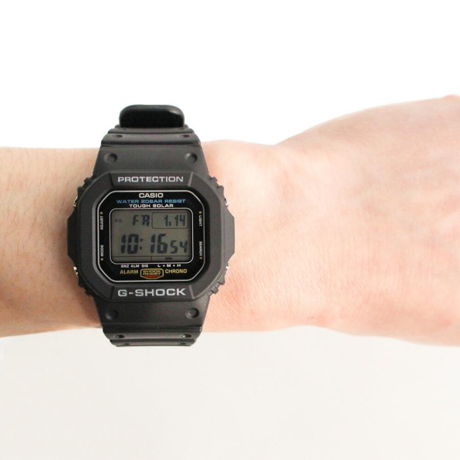 CASIO カシオ G-SHOCK ジーショック Gショック 5600 SERIES G-5600E-1 継続品 腕時計 時計 メンズ 防水  タフソーラー デジタル ブラック G-5600UE-1 1年保証
