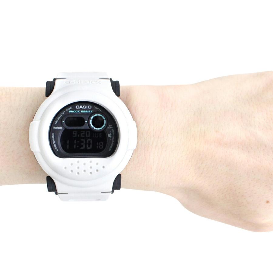 CASIO カシオ G-SHOCK ジーショック Gショック Sci-fi world DW-001 SERIES 腕時計 時計 メンズ デジタル Bluetooth カーボン ホワイト G-B001SF-7 1年保証｜tokei-tokia｜05