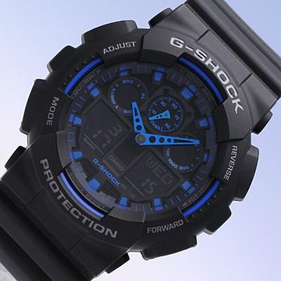 CASIO カシオ G-SHOCK ジーショック Gショック BIG CASE 腕時計 時計 メンズ アナログ デジタル 防水 カジュアル アウトドア スポーツ GA-100-1A2 母の日｜tokei-tokia｜02