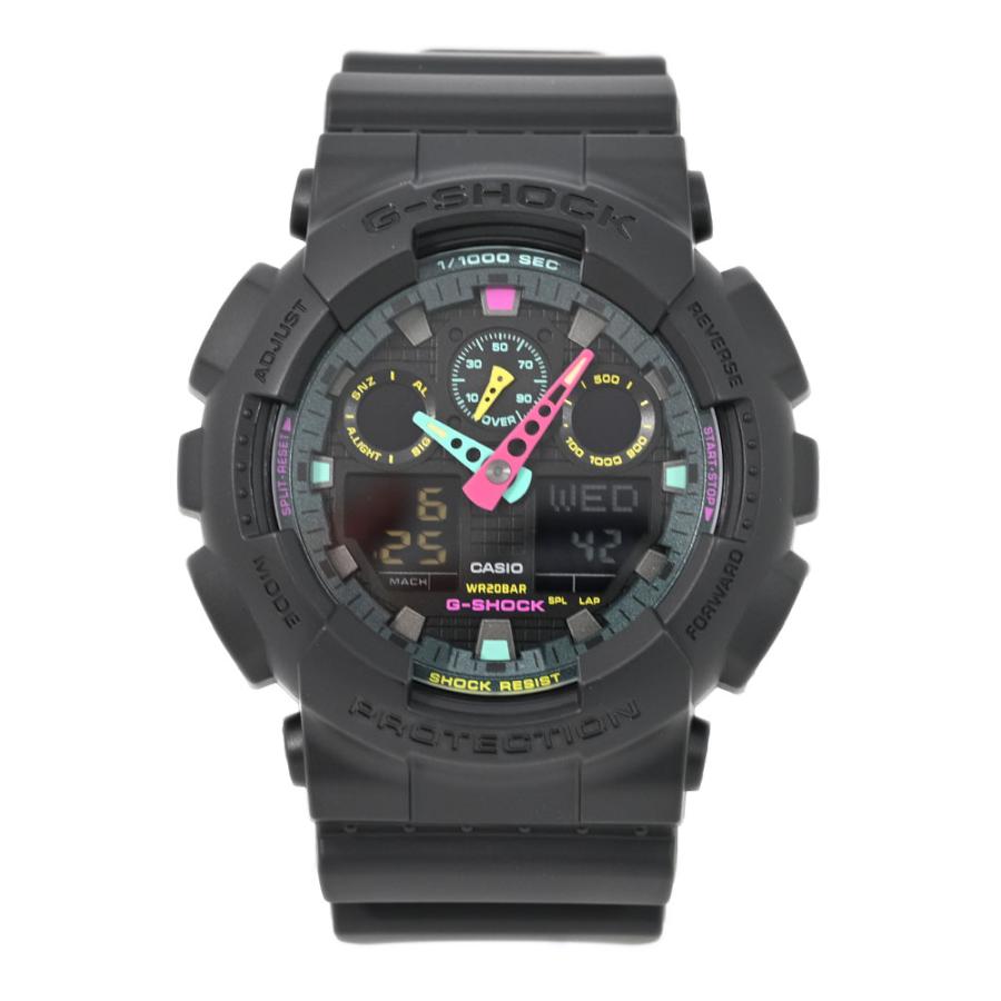 Casio G-Shock GA-100MF-1AJF – Orologio Multi Fluorescente Colorato, Solare E Bluetooth, Importato Dal Giappone