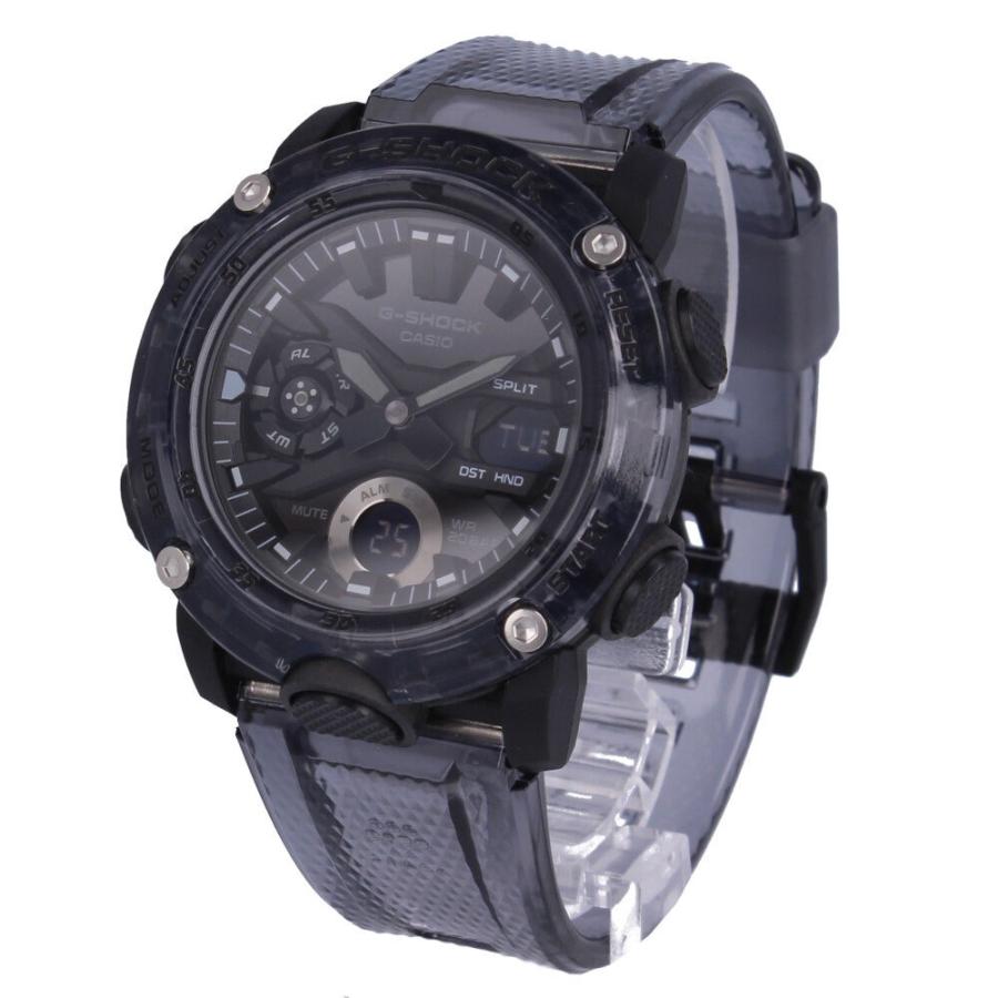 時計 未使用品 G-SHOCK GA-2000SKE-8AJF カーボン スケルトン