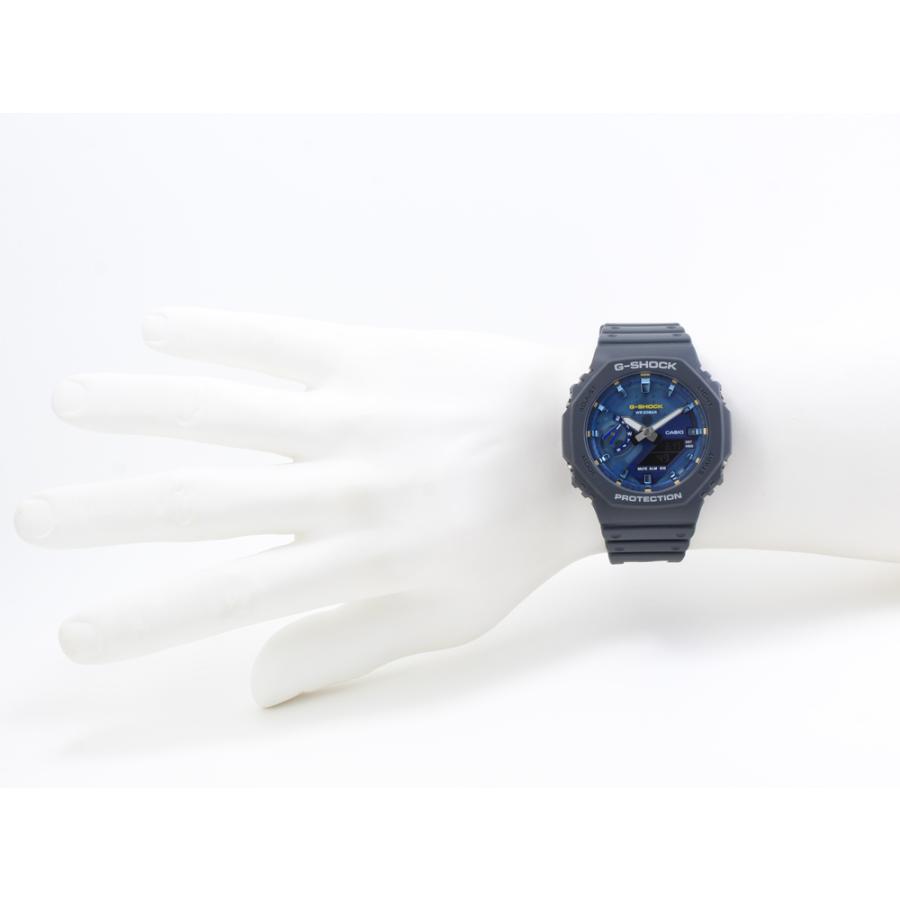 G-SHOCK gショック CASIO GA-2100AS-2A アナデジ クオーツ ネイビー