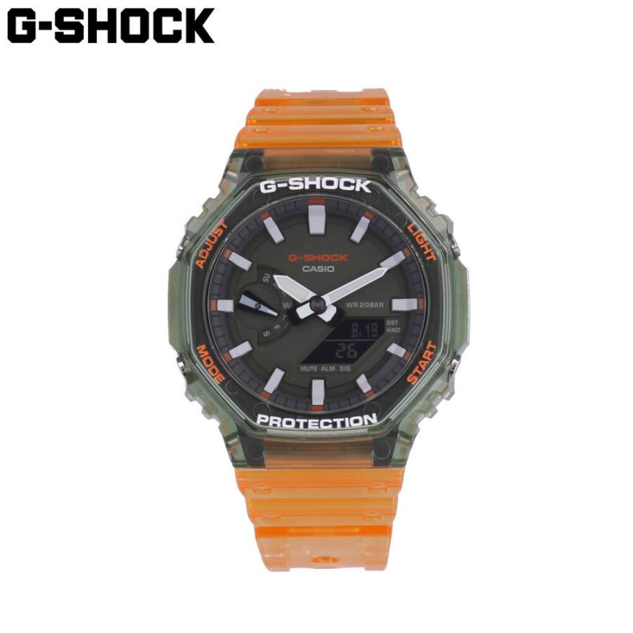 G-SHOCK GA-2100-4A4 オレンジ G-SHOCK CASIO カシオ ジーショック Gショック腕時計 メンズ
