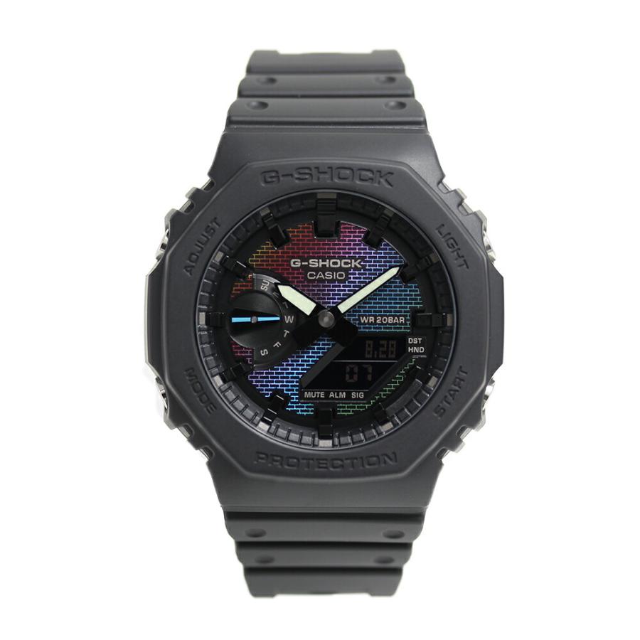 G-SHOCK gショック CASIO GA-2100RW-1A アナデジ クオーツ Rainbow