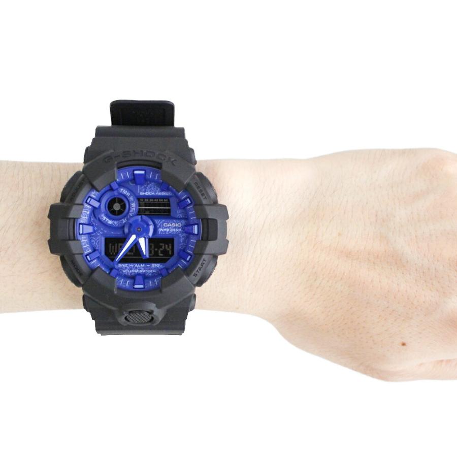 G-SHOCK カシオ gショック CASIO ジーショックGA-700 SERIES BLUE