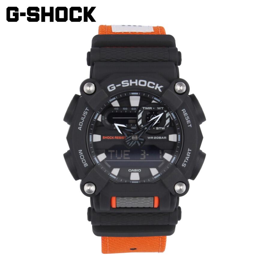 人気No.1 CASIO G-SHOCK 腕時計 黒 ブラック オレンジ ecousarecycling.com