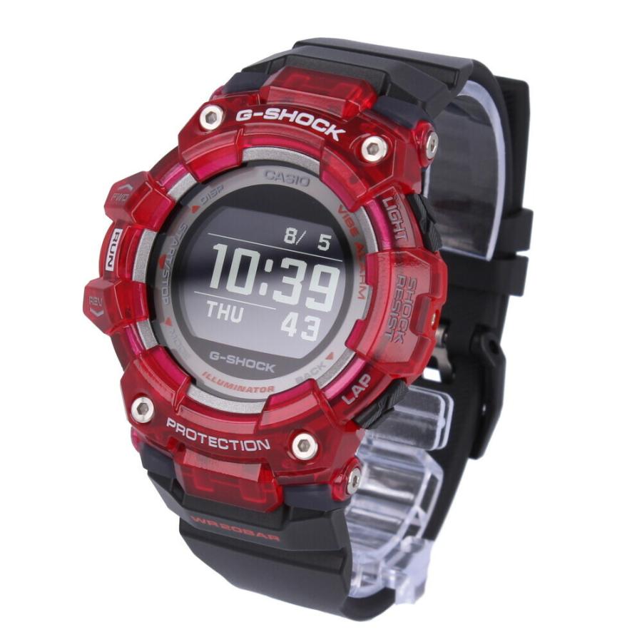 G-SHOCK GBD-100SM-4A1JF レッドスケルトン G-SHOCK カシオ gショック CASIO Gショック G-SQUAD ジースクワッド