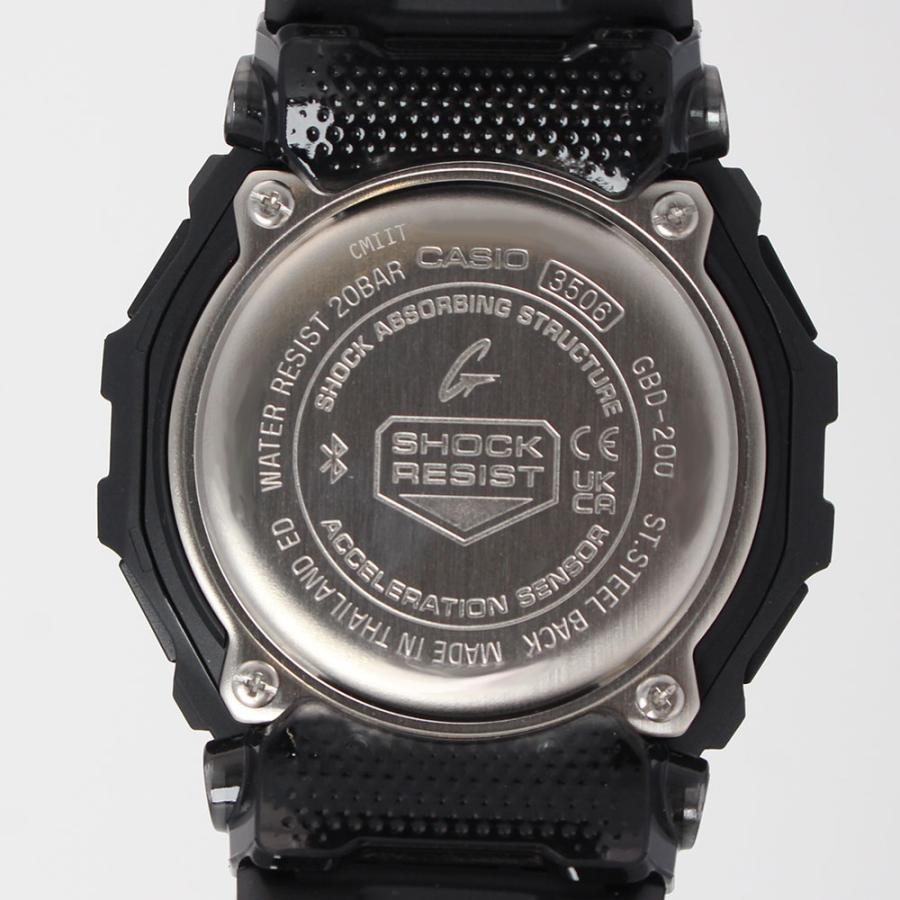 CASIO G-SHOCK GBD-200-1A1 デジタル クオーツ G-SQUAD GBD-200 SERIES