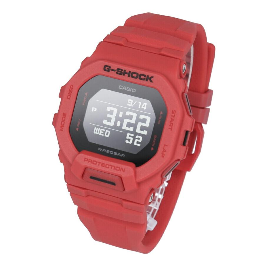 ま*ん様 値下げ 新品未使用G-SHOCK Gショック GBD-200RD-4 G-SHOCK カシオ gショック CASIO G-SQUAD ジースクワッド GBD-200