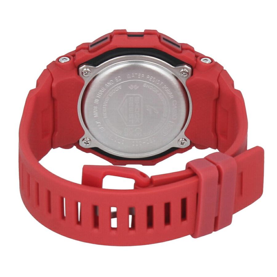 CASIO カシオ G-SHOCK ジーショック Gショック G-SQUAD GBD-200 SERIES 腕時計 時計 メンズ 防水 デジタル  Bluetooth レッド ブラック GBD-200RD-4 1年保証
