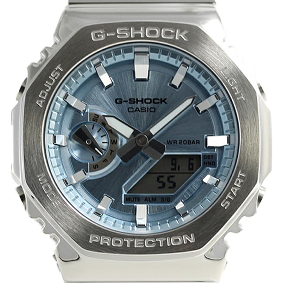 G-SHOCK gショック CASIO GM-2110D-2A 2100 Series メタルバンド