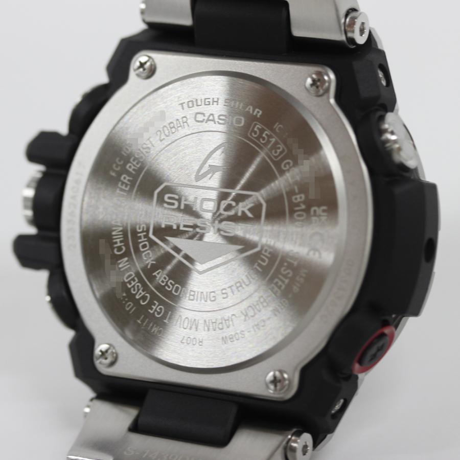 現行品【美品】G-SHOCK★GST-B100D★ソーラー Bluetooth Casio G-Steel Tough Solar Chronograph with Bluetooth GST