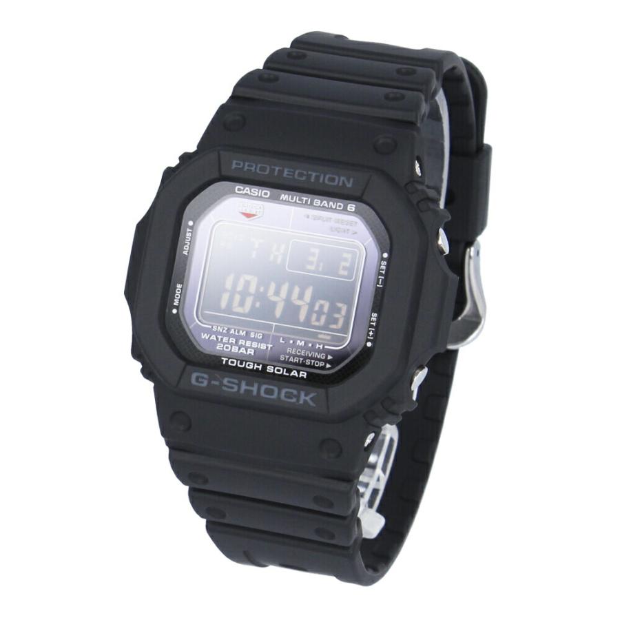 CASIO カシオ G-SHOCK ジーショック Gショック 5600 SERIES 腕時計 時計 メンズ 防水 電波ソーラー タフソーラー デジタル ブラック GW-M5610U-1BJF 1年保証｜tokei-tokia｜02