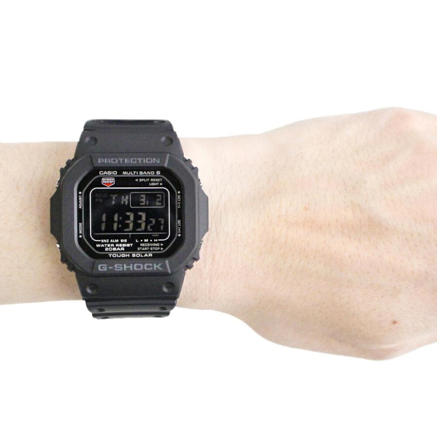 CASIO カシオ G-SHOCK ジーショック Gショック 5600 SERIES 腕時計 時計 メンズ 防水 電波ソーラー タフソーラー デジタル ブラック GW-M5610U-1BJF 1年保証｜tokei-tokia｜05