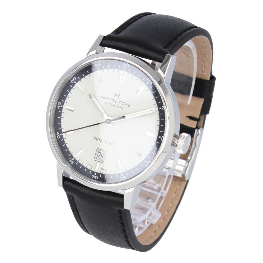 ［即日発送］ HAMILTON ハミルトン アメリカンクラシック イントラマティック オート 腕時計 メンズ 自動巻き アナログ ステンレス レザー H38425720 1年保証 【WS1386330108】(50336円)
