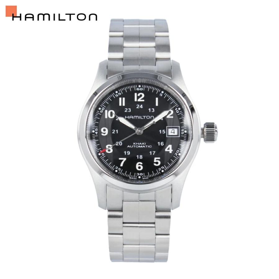 HAMILTON ハミルトン カーキ フィールド AUTO 腕時計 時計 メンズ オートマチック 自動巻き アナログ ステンレス メタル ブラック  シルバー H70455133 1年保証 : h70455133 : 時計倉庫TOKIA - 通販 - Yahoo!ショッピング