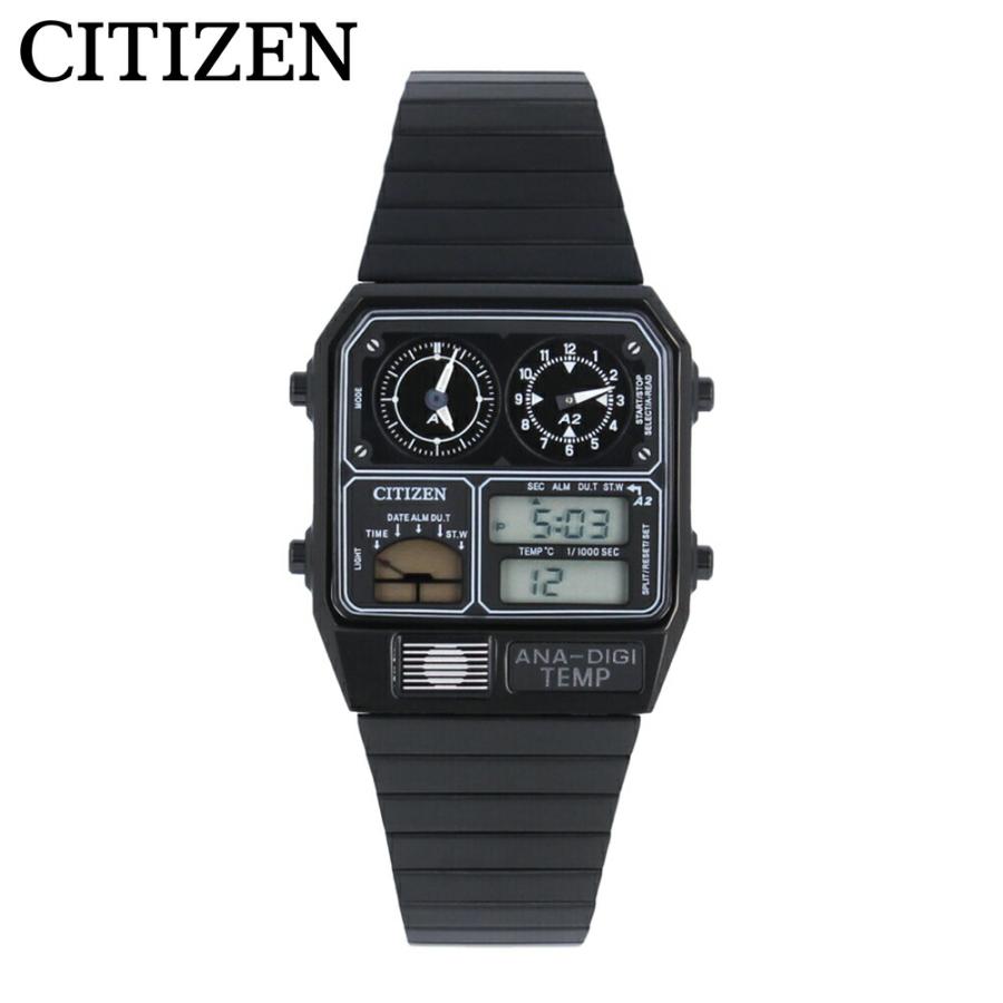 CITIZEN シチズン RECORD LABEL ANA-DIGI TEMP腕時計 ユニセックス 
