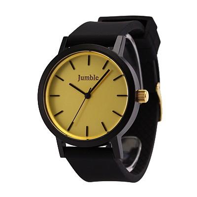 Jumble ジャンブル 36mm 腕時計 時計 メンズ レディース ユニセックス アナログ 防水 カラフルラバー カジュアル シンプル 学生 ペア Jmst04 Bkgbk Jmst04 Bkgbk 時計倉庫tokia 通販 Yahoo ショッピング
