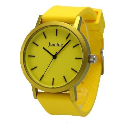 Jumble ジャンブル 36mm 腕時計 時計 メンズ レディース ユニセックス アナログ 防水 カラフルラバー カジュアル シンプル 学生 ペア Jmst04 Ye Jmst04 Ye 時計倉庫tokia 通販 Yahoo ショッピング