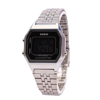 CASIO カシオ チープカシオ STANDARD スタンダード 腕時計 時計 レディース デジタル 防水 カジュアル シンプル ビジネス 就活 女性 LA680WA-1B 母の日｜tokei-tokia