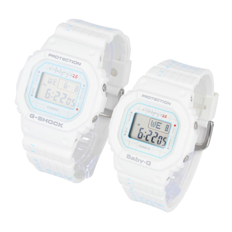 CASIO カシオ G-SHOCK ジーショック Baby-G ベビージー ラバーズコレクション 腕時計 メンズ レディース ペアウォッチ デジタル  ホワイト LOV-21B-7 1年保証