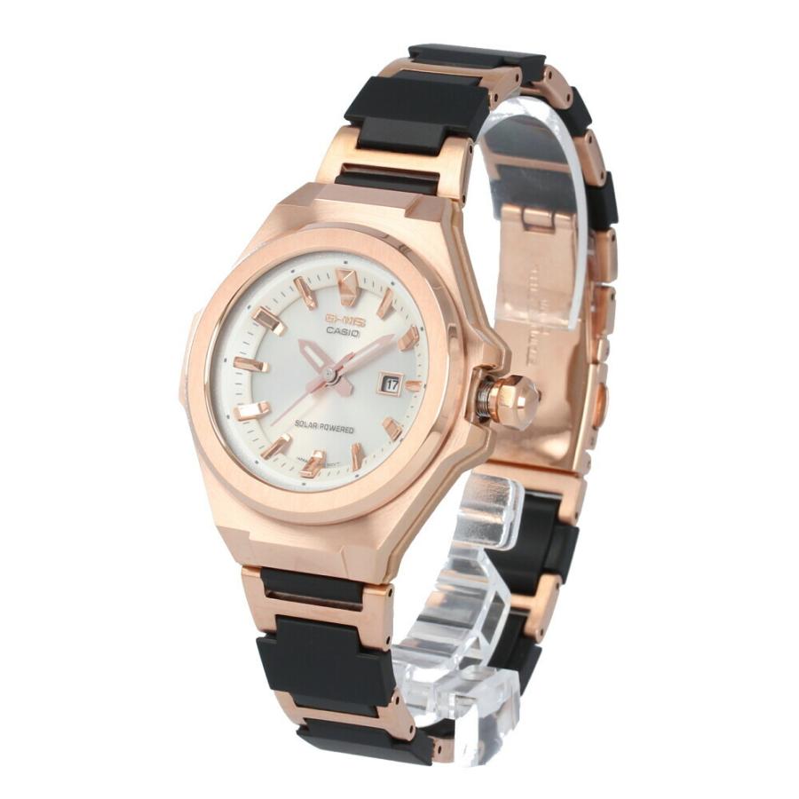 CASIO カシオ Baby-G ベビージー ベビーG 腕時計 時計 G-MS ソーラー レディース アナログ 防水 メタルベゼル カジュアル アウトドア スポーツ MSG-S500CG-1A