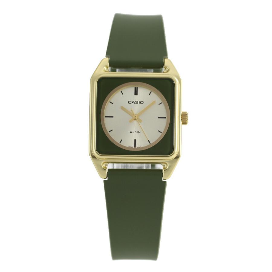カシオ　MTP-B170-3E グリーン　ゴールド　緑　金　チプカシ CASIO（カシオ） CASIO MTP-B170-3E スクエア ゴールド グリーン