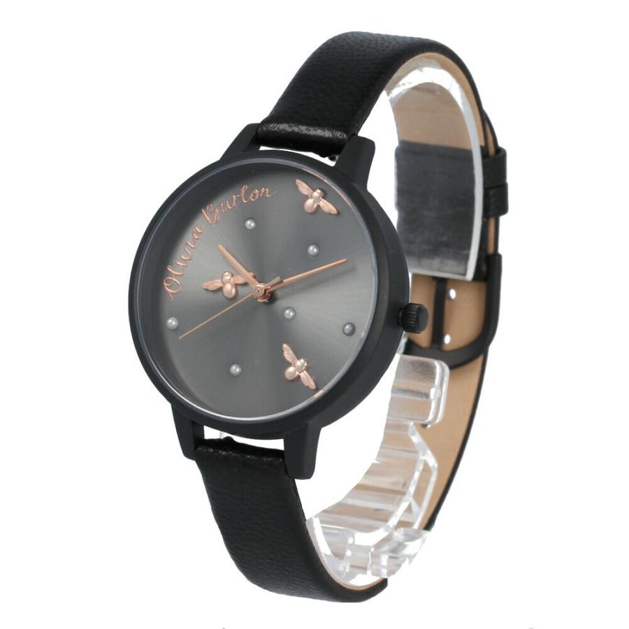 OLIVIA BURTON オリビアバートン Vegan London 腕時計 時計 クオーツ レディース アナログ 3D Bee カジュアル ビジネス 就活 女性 プレゼント レザー OB16PQ02