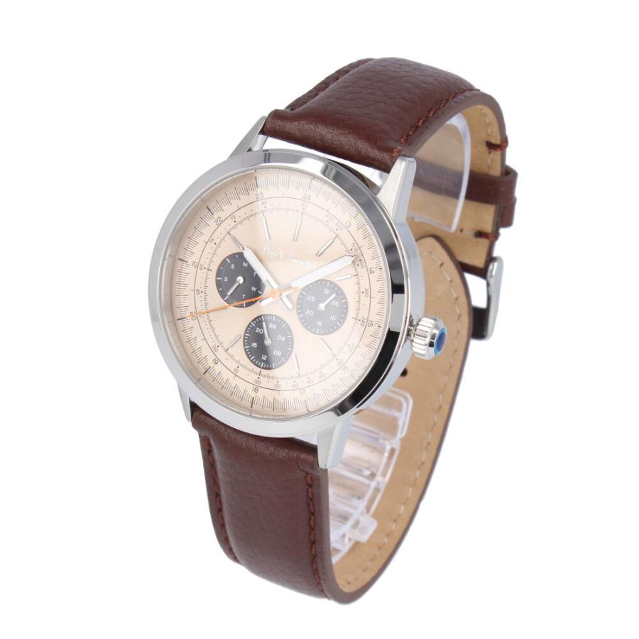 代引き手数料無料 クオーツ メンズ 腕時計 ポールスミス Smith Paul アナログ 父の日 1年保証 P ステンレス レザー 腕時計