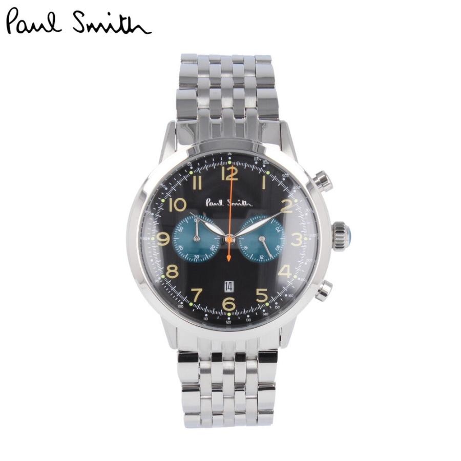 Paul Smith ポールスミス 腕時計 メンズ クオーツ アナログ クロノグラフ ステンレス メタル P 1年保証 P 時計倉庫tokia 通販 Yahoo ショッピング
