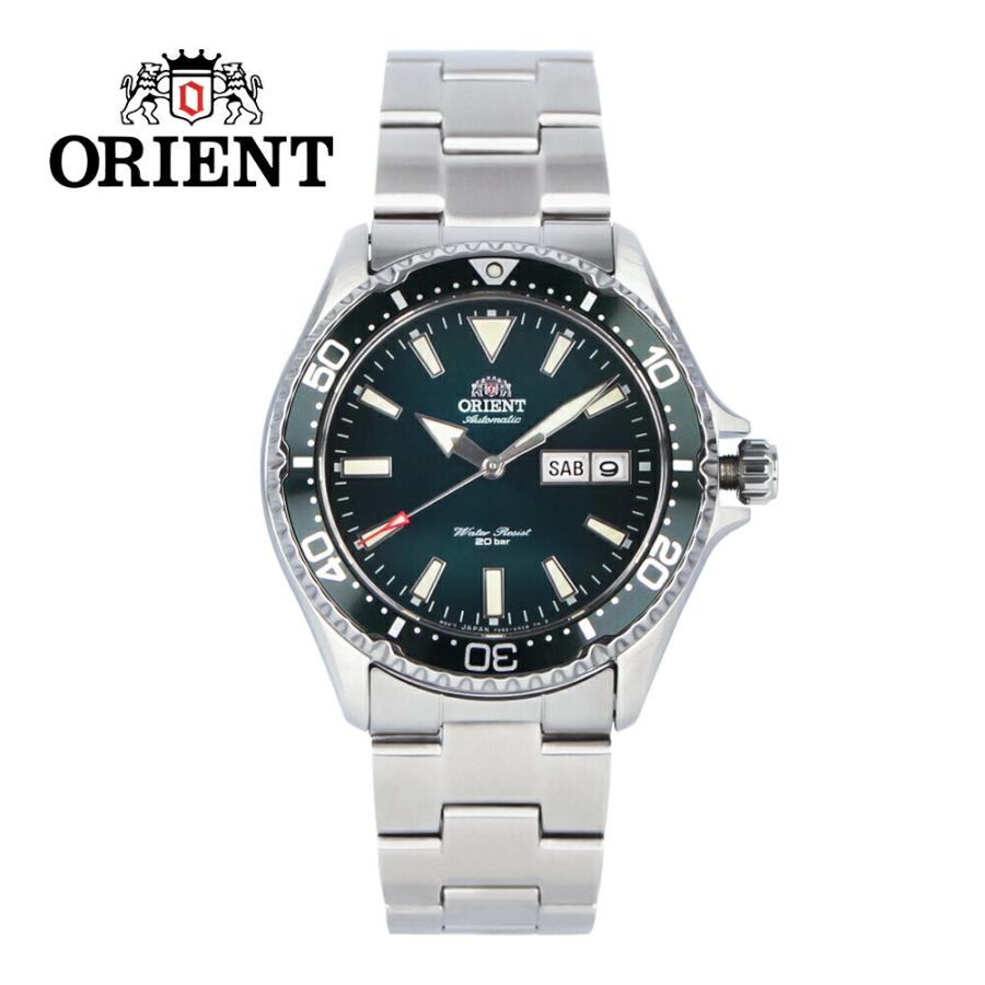 ORIENT 自動巻き 腕時計 カマス　グリーン レトロで高コスパ】オリエント 