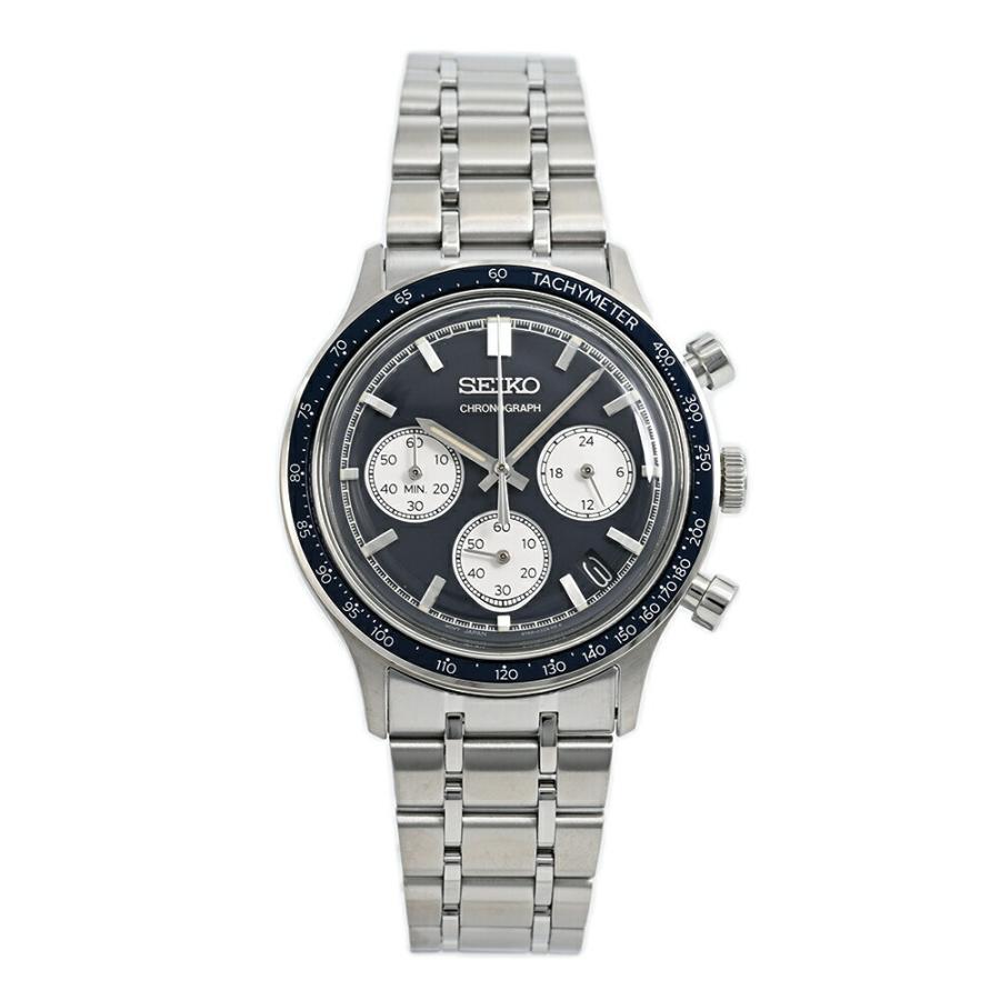 ゴ*ク様 SEIKO SBTR053 腕時計(クォーツ) SEIKO SELECTION SBTR053 クォーツ クロノグラフ メンズ(ブルー