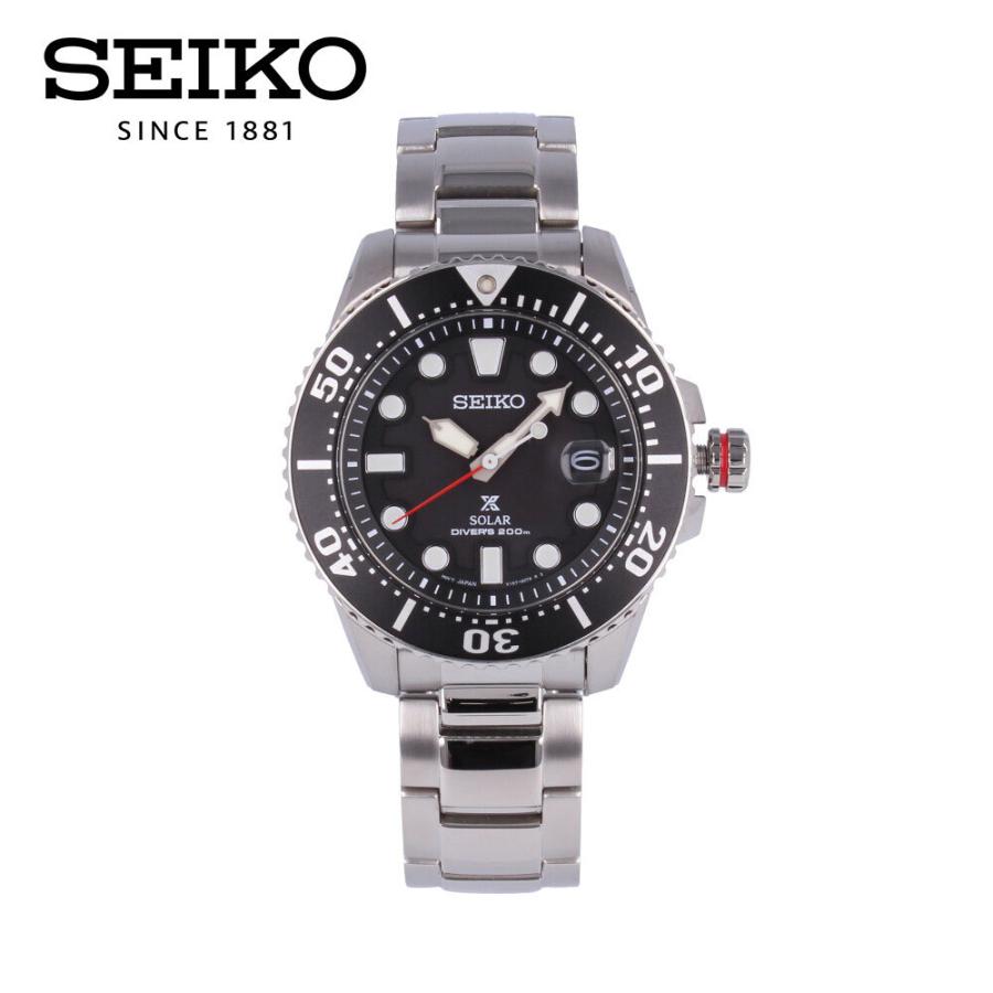 Prospex プロスペックス Seiko セイコー ダイバー 腕時計 時計 メンズ 防水 ソーラー アナログ ステンレス メタル シルバー ブラック Sne551p 1年保証 Sne551p 時計倉庫tokia 通販 Yahoo ショッピング