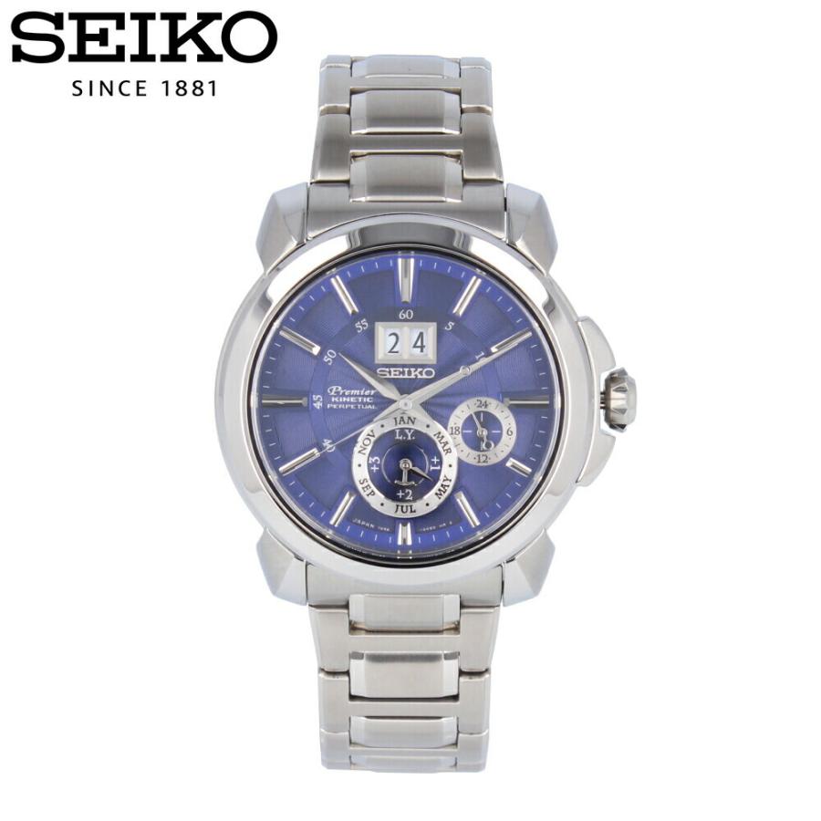 SEIKO セイコー Premier プルミエ 腕時計 メンズ 防水 キネティック