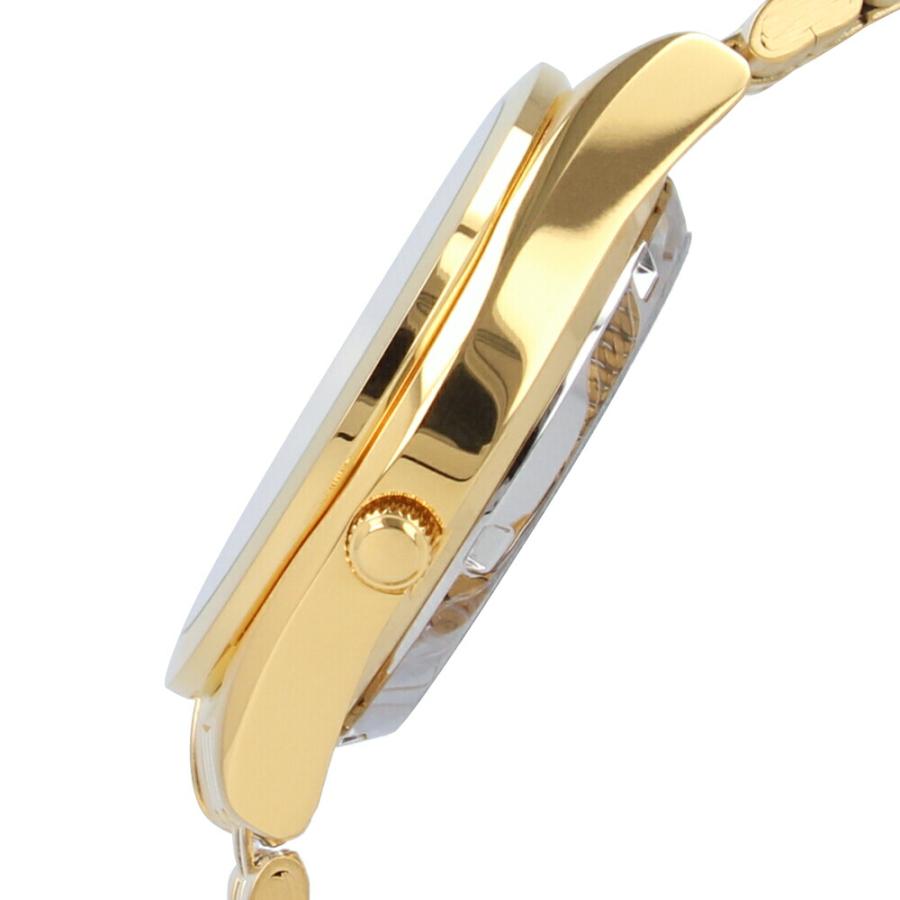 SEIKO5 セイコーファイブ 腕時計 時計 メンズ オートマチック メカニカル 自動巻き アナログ ステンレス メタル ゴールド SNXC38J5 1年保証 父の日｜tokei-tokia｜03