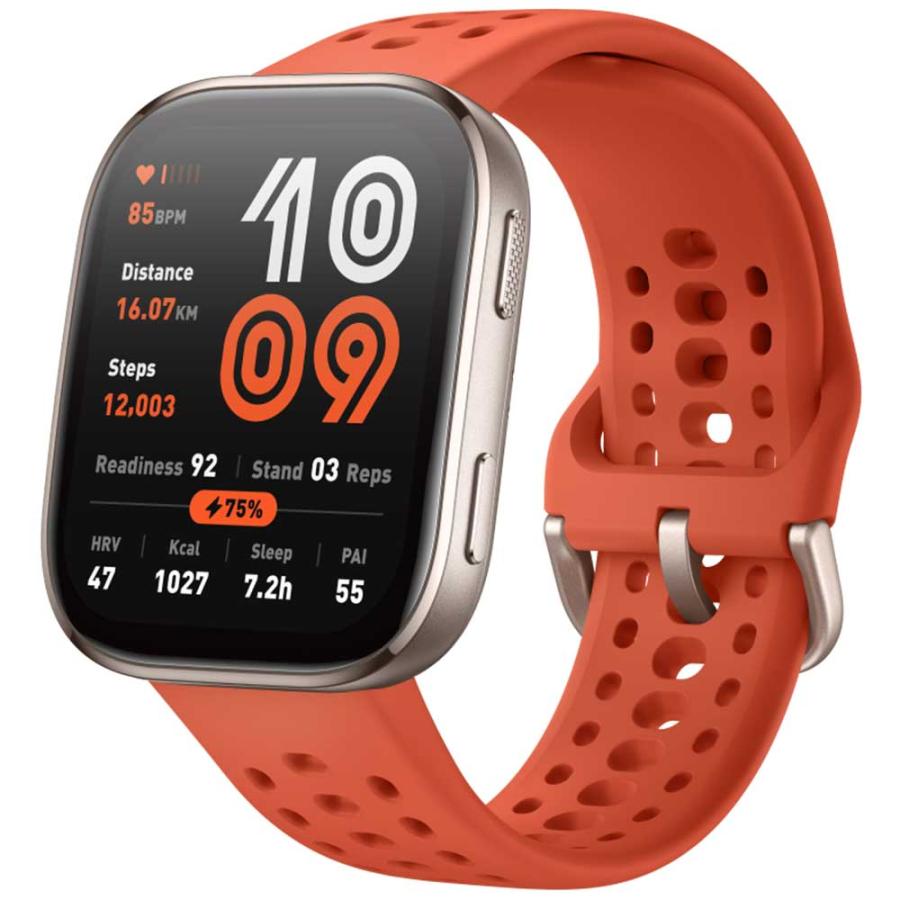 Amazfit Amazfit Bip 6 SP170074-C03 レッド スマートウォッチ アマズ