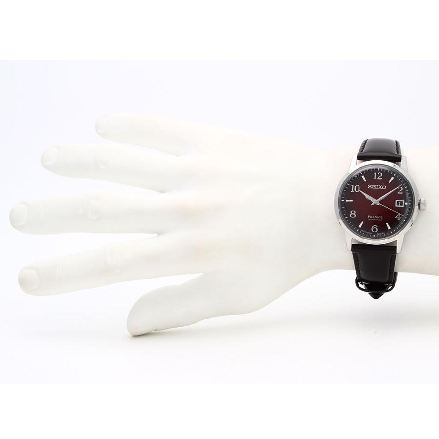 SEIKO プレザージュ SRPE41 レッド カクテルタイム 自動巻き 美品 PRESAGE プレザージュ SEIKO セイコー Cocktail Time Negroni