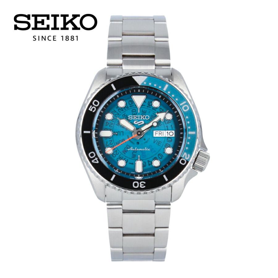Seiko 5 SEIKO5 セイコーファイブ Sports スポーツ タイムソナー腕時計