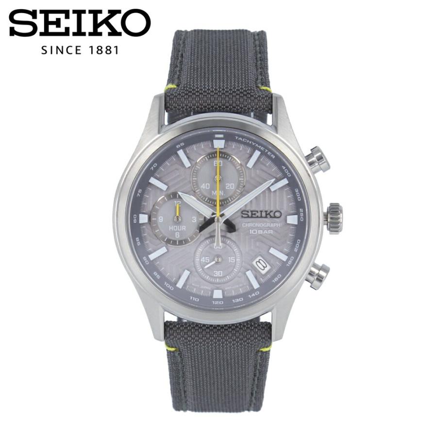SEIKO セイコー腕時計 メンズ クオーツ アナログ クロノグラフ 