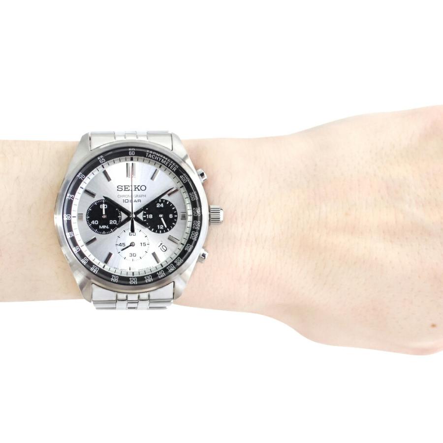 SEIKO クロノグラフ 腕時計 シルバー　QUARTZ SEIKO セイコー CHRONOGRAPH腕時計 メンズ クオーツ アナログ