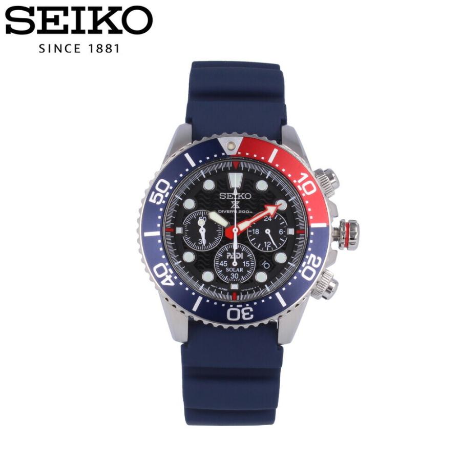 PROSPEX プロスペックス SEIKO セイコー PADI メンズ ソーラー クロノ