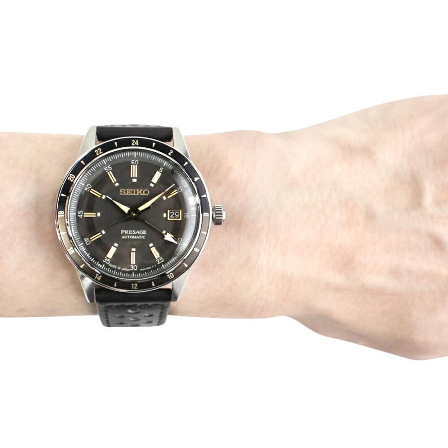 PRESAGE プレザージュ SEIKO セイコー GMT腕時計 メンズ メカニカル