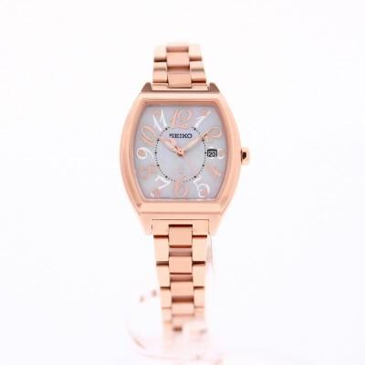 SEIKO セイコー LUKIA ルキア 腕時計 時計 ソーラー レディース アナログ 防水 カジュアル ビジネス 仕事 就活 大人 SSVN028 