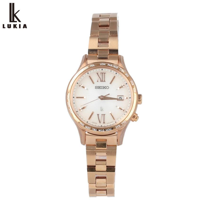 LUKIA SEIKO セイコー ルキア腕時計 レディース 電波ソーラー ピンク