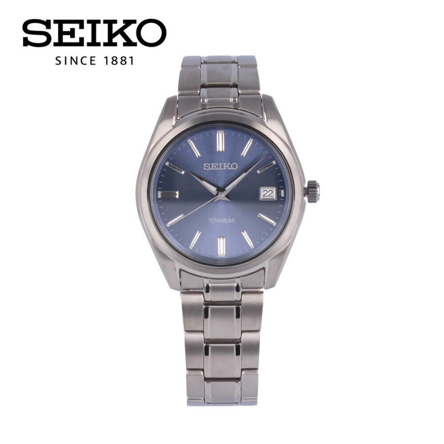SEIKO セイコー腕時計 メンズ クオーツ アナログ メタル チタン 